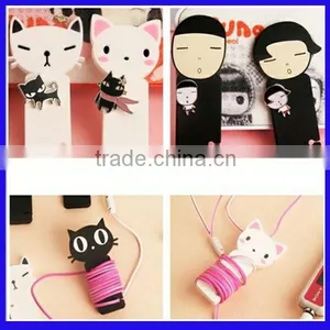 Magic Design Silicone Earphone Cable Winder for Promotion thumbnail-1