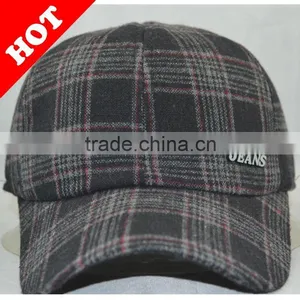 6 Panel Plaid Baseball Cap thumbnail-1