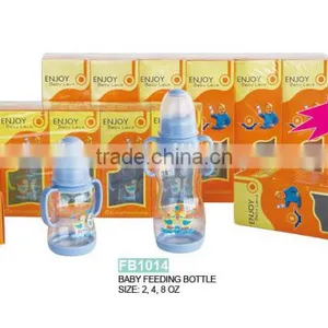 FB1014-8 Enjoy Brand 8oz/240ml Big Size High Quality PCplastic Baby Milk/water Feeding /feeder/drink Bottle/cup thumbnail-1