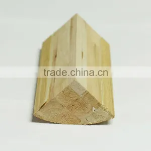 White Oak Veneered Finger Jointed Wood Quarter Round Moulding thumbnail-4