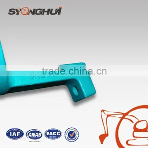Excavator Undercarriage Parts Yoke Forging Spare Parts for Excavator Forging Idler Yoke U-shaped Rack Forging Idler Yoke SK200 thumbnail-1