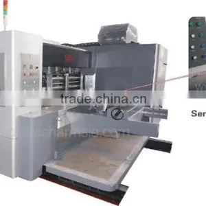 GIGA LX-608CN Full Computerized High Speed Flexo Carton Box Making Machine Online With Folder Gluer thumbnail-6