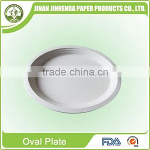 Disposable Tableware10 Inch Oval Party Plate thumbnail-2