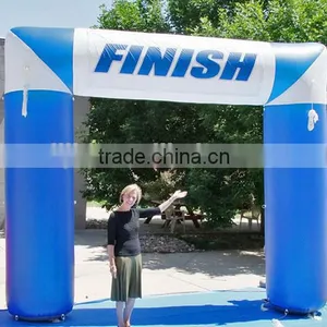 Blue-Advertising PVC Finish Line Inflatable Arch/Archway/Arch Door Factory Direct Sales thumbnail-1