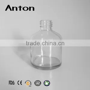 200ml 6oz Clear Aroma Reed Diffuser Glass Bottle With Stopper and Screw Cap thumbnail-1