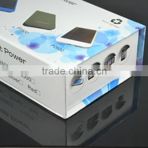 Wholesale Price Product CE ROHS Mobile 5V 1A 2600mA Solar Charger thumbnail-1