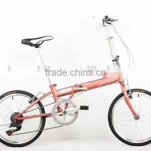2016 Lovely Folding Bike for Girls With 7 Speed thumbnail-2
