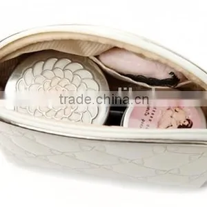 Wholesale Fashion WHITE High-end Cosmetic Bag thumbnail-2