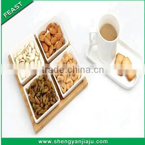 White Porcelain Plate for Snack Food thumbnail-1