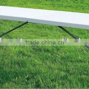 8FT Plastic Folding in Half Wedding Table thumbnail-1