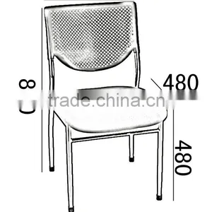 Modern Appearance Office Furniture Cheap Fabric Mesh Office Staff Chair 1030a thumbnail-3
