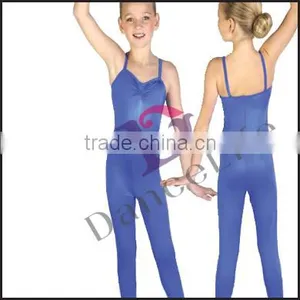 C2613 Girls Cami Ballet Dance Unitard Kids Gymnastic Unitard Camisole Unitard Spandex Unitard Costumes Ballet Unitards for Sale thumbnail-1