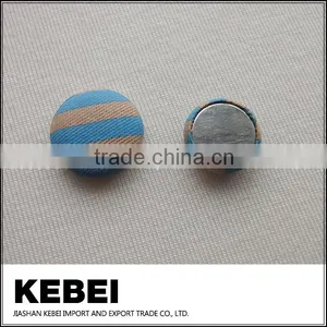 Wholesale Coloured Cloth Fabric Covered Button for Decoration thumbnail-3