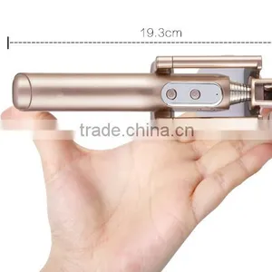 Wholesale Colorful Foldable Selfie Stick With Bluetooth Shutter Button thumbnail-1