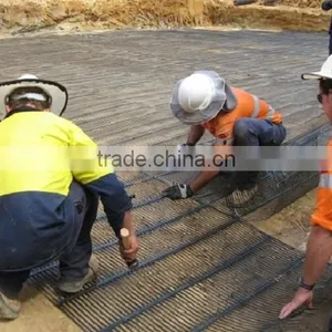 High Tensile Strength PP Uniaxial Geogrid For Road Reinforcement thumbnail-3