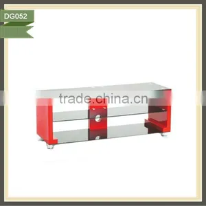 Red Modern Wooden Bench Recycled Living Room Furniture Home Furniture tv Lift thumbnail-1