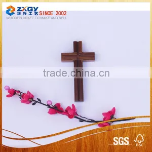 Natural Small Wood Crosses thumbnail-1
