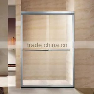 Economical Glass Sliding Shower Door D04 thumbnail-1