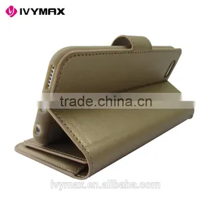 Hot Selling Mercury Golden Rich Diary Stand Wallet Leather Case With Credit Card Pockets Flip Cover For Iphone 6 Quality Choice thumbnail-2