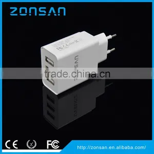 3 Port 3.1A Smart IC Mobile Phone Travel Charger Portable Charger Home Charger thumbnail-1