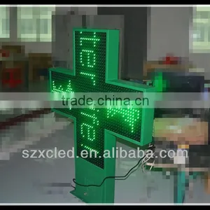 Double Sides RF Wireless Communication P16-800x800mm Pharmacy Sign Quality Choice thumbnail-1