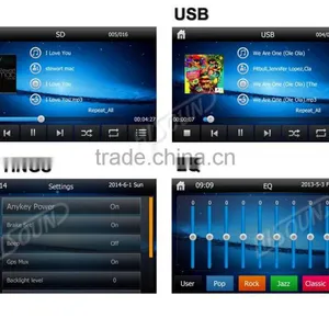 DVD/VCD/MPEG4 Player Car Audio Video Navigation Systems thumbnail-3