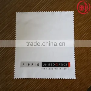 Customized Logo Imprinted Microfiber Glasses Polishing Cloth thumbnail-1