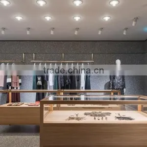 Tailor Made Attractive Modern Fashion Retail Cloth Shop Decoration thumbnail-5