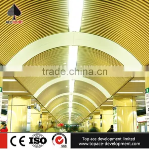 Continuous Pop Ceiling Material Aluminum Ceiling Board With SGS thumbnail-1