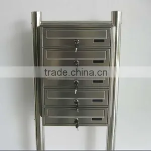 Standbriefkasten Briefkasten Anlage System Mailbox Postkasten Apartment Outdoor Mailbox thumbnail-3