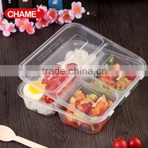 Best Selling Stackable 3 Compartment Plastic Meal Prep Container thumbnail-1