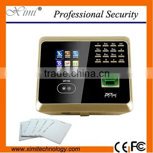 Linux System TCP / IP Network Biometric Facial and Fingerprint Time Attendance and Access Controller thumbnail-1