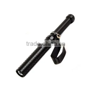1180 Multi-function Self-defense Rechargeable Baseball Shape 1101 Police Security Flashlight thumbnail-2