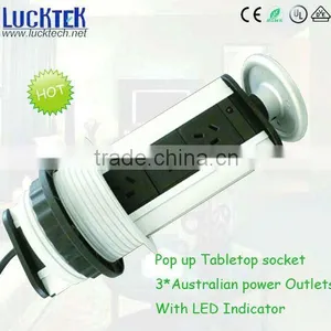 Australian SAA Approved Kitchen Pop up Socket 3*outlets thumbnail-1