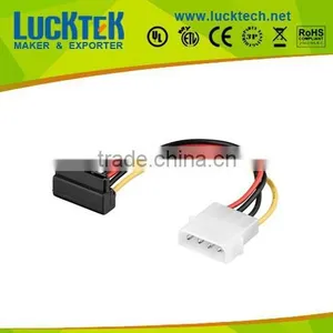 SATA Angled Plug Power Cord Sata Cable thumbnail-1