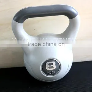 Wholesale Home Gym Body Building China Sand Fillable Plastic Kettlebell Set thumbnail-4