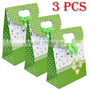 3x Small Luxurious Christmas Gift Bag Decorative thumbnail-1