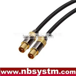 Assembly Type TV Cable PAL Plug to PAL Plug (9.5Male to 9.5Male) thumbnail-1