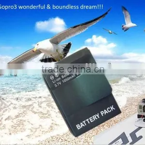 HOT!! Digital Camera Battery AHDBT-201 AHDBT-301 for Gopro HERO 3 3+ thumbnail-1