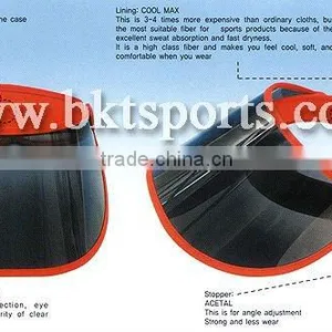 UV-resistance Plastic Visor Sun Visor Cap uv thumbnail-1