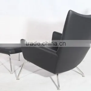 Brown Leather Chair Wing Chair Recliners thumbnail-6