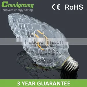 China Shenzhen Factory Price 25000h 120v 230v 2200k Filament Bulb E27 E26 thumbnail-3