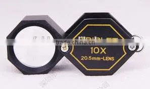 Black Folding 10X Gem Magnifier thumbnail-1