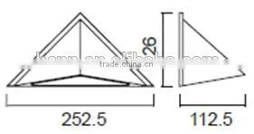 W-013325 IP54 Outdoor Modern Down Wall Lamp for Balcony,led Residential Wall Lamp thumbnail-3