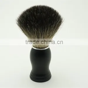 Wooden Beard Brush Free Sample Shaving Brush Badger Hair Knots thumbnail-1