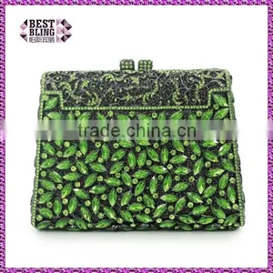 Aquamarine Clutch Bag Evening Trapezoidal Woman Wedding Bag Party Bag Fashion Handbag (88142A-G2) thumbnail-1