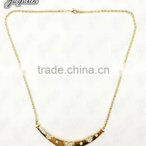Juyuan Fashion 18K Gold Plated Pendant&Earring Pearl Baby Set thumbnail-2