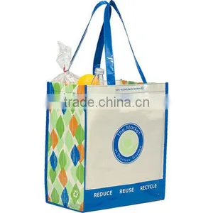 Laminated Non-Woven Portrait Tote thumbnail-3