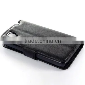Slim Wallet Leather Flip Case For Wiko Sunset thumbnail-4