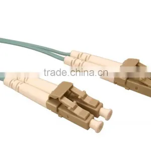 10Gb Multimode 50/125 OM3 Coring LC Aqua Duplex Fiber Optic Patch Cord/patch Cable/patch Lead thumbnail-6